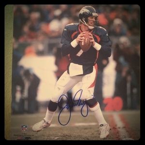 John Elway Autographed 8x10